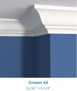 image of crown moulding style